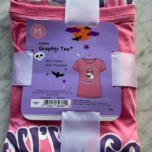 If You Got It Flaunt It- Pink Graphic Tee - Ghost T shirt Medium NWT